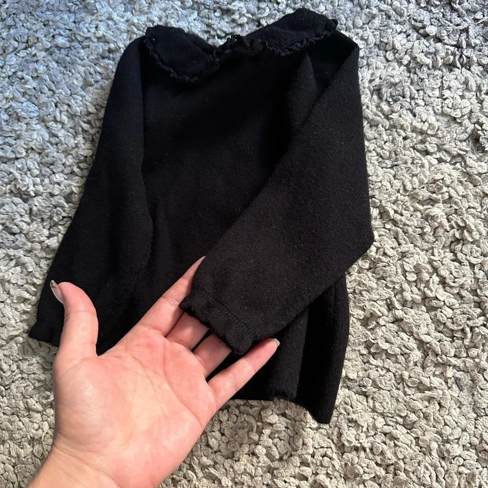 Zara black sweater
